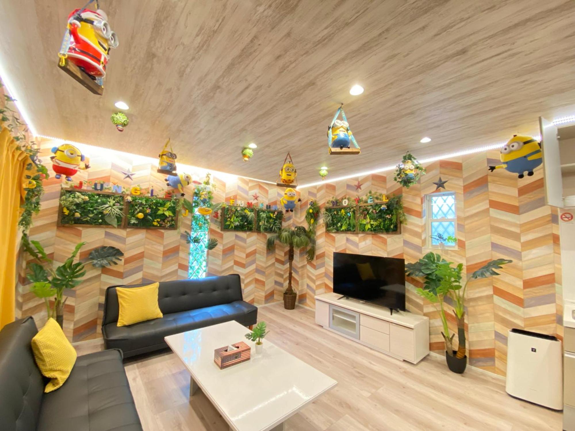 Hotel Jungle Fun Fun โอซาก้า ภายนอก รูปภาพ